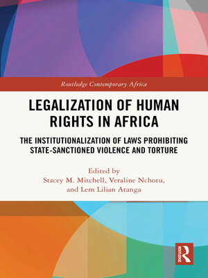 cover image of Legalization of Human Rights in Africa